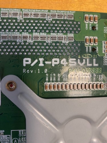 P/I-P4BVLL REV. 1.0 industrial control board (won't boot up) - Picture 5 of 6