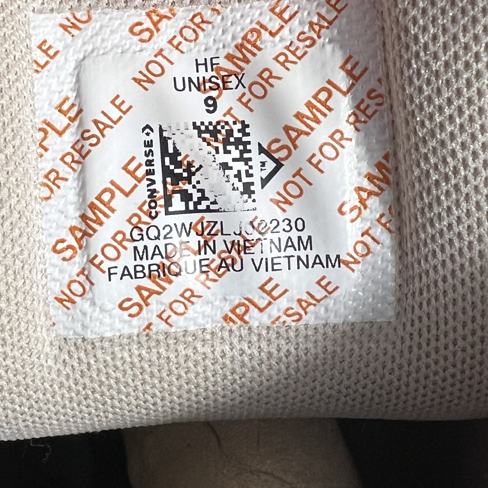 Converse Pro Leather High Sample UNRELEASED Cargo… - image 5