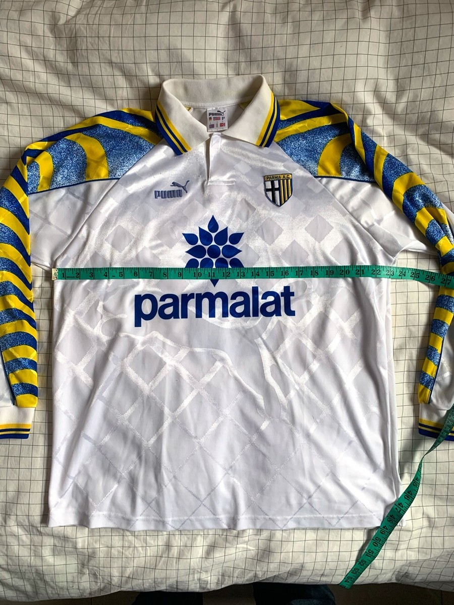 ウェア 90s Lottoe PARMA A.C Football Shirts Lotto Sport Vintage 90s Parma A.C. Football By Lotto Jersey