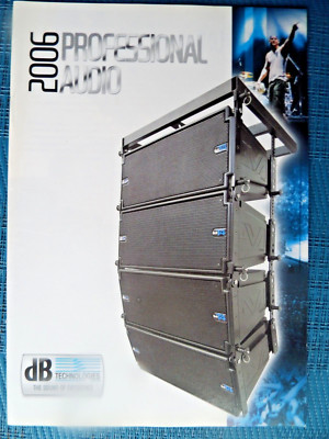 PROFESSIONAL AUDIO PROSPEKT, 44 SEITEN,AUS 06,FIFTY,FORTY,BASIC LINE,STAGE OPERA