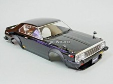 1/10 RC Car BODY Shell 1980 Nissan SKYLINE HT-2000 TURBO FINISHED BLACK