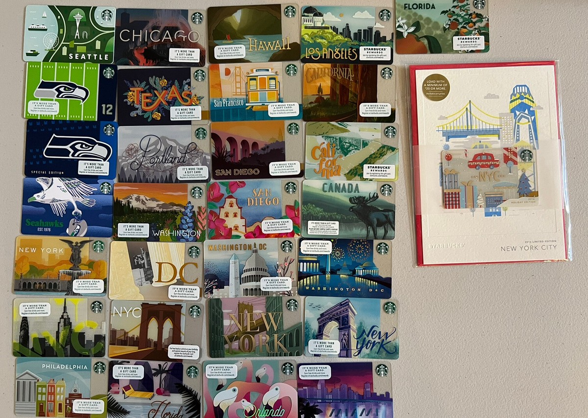 limited edition gift card Lot Of 30