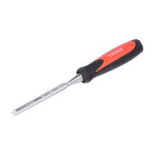 Timco Bevel Edge Wood Chisel W/Fully Forged Strike Cap & Anti-Slip Handle 6-50mm