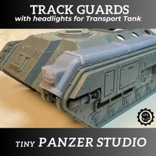 Tank Track Guard with headlights compatible with imperial tanks