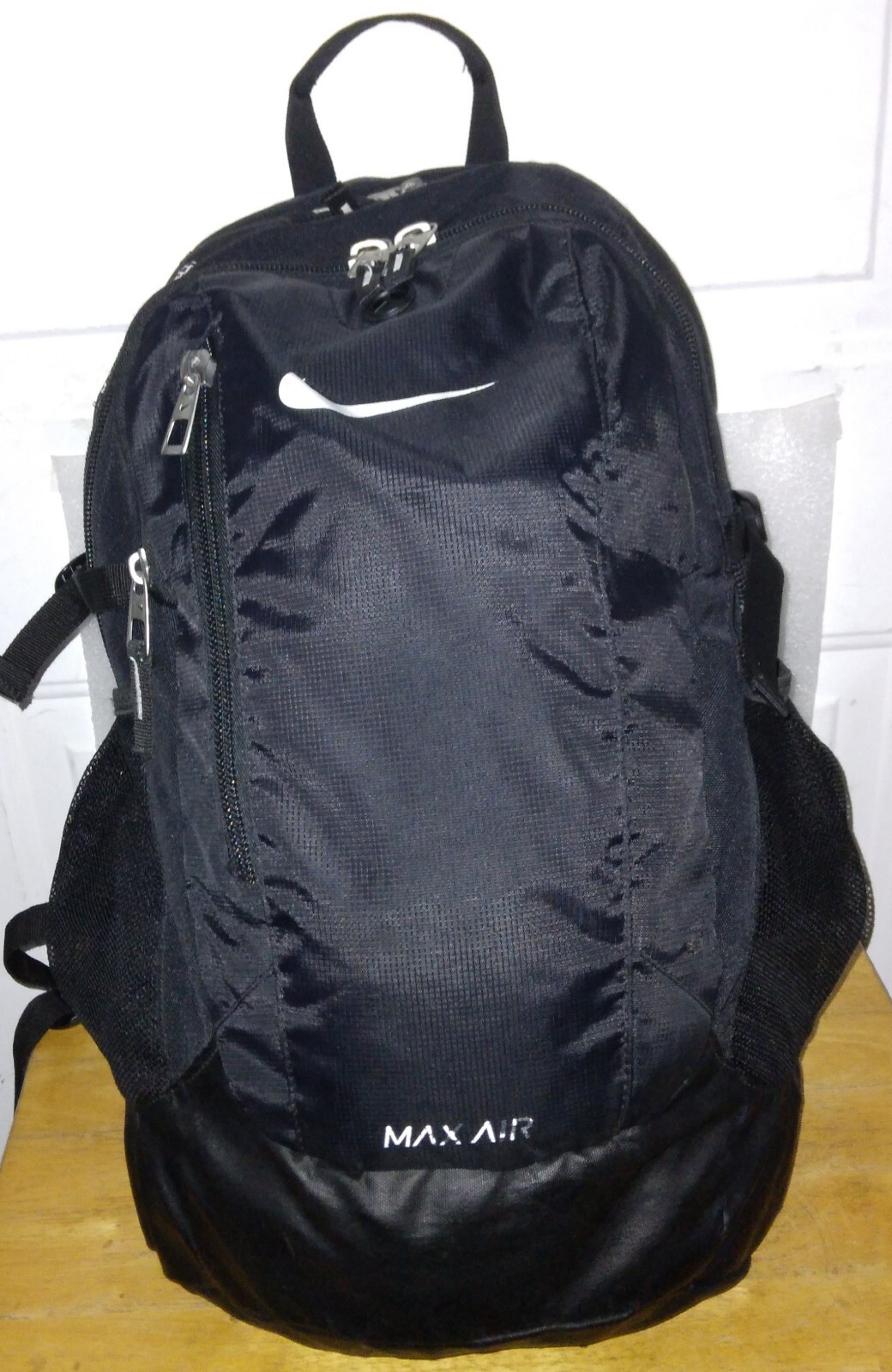 Nike Max Air RN56323 Black Backpack eBay