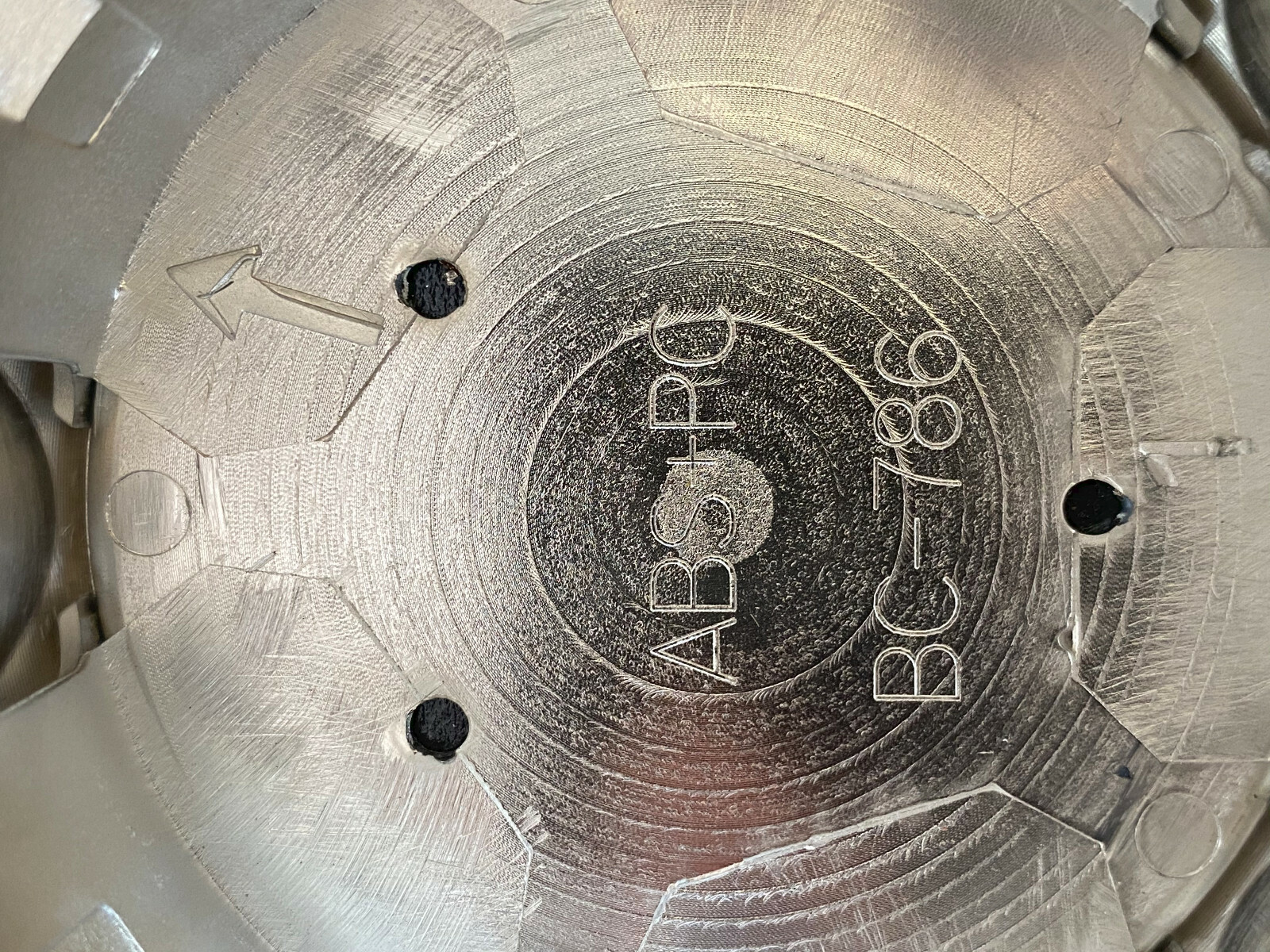 American Outlaw Wheels CHROME Rim Snap-In Hub Cover Center Cap BC-786 5 Lug