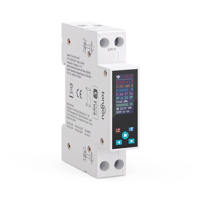 Smart Wifi Switch, 1P+N AC90-240V 1-50A, Smart Life/Tuya APP Remote Control, wit