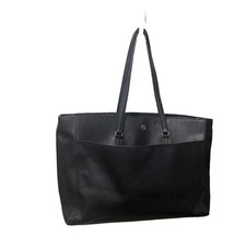 Tory Burch, Large Black Leather tote bag