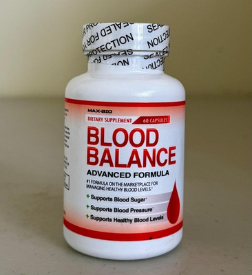 #ad 1 PACK Blood Balance Advanced Formula 60 capsules $17.99