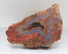 BEAUTIFUL OLD STOCK LAGUNA BANDED AGATE SLAB! MUST SEE!
