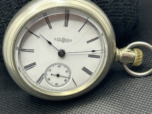 1894 Illinois 18s, Running Pocket Watch