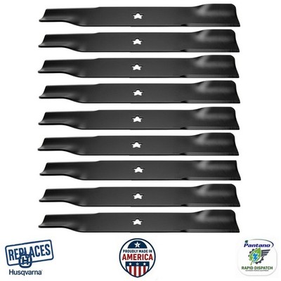 Mower Blade Fits Husqvarna 539113312 510417901 MZ6128 MZ6125 61''Deck 5 Star 9-PK