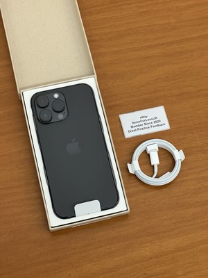 NEU Apple iPhone 14 Pro Max 128GB Space Schwarz 5G Entsperrt 6,7'' Apple Ersatz
