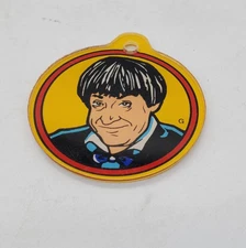 Doctor Who (Bally) Pinball Machine Promo Plastic Keychain Patrick Troughton 1992