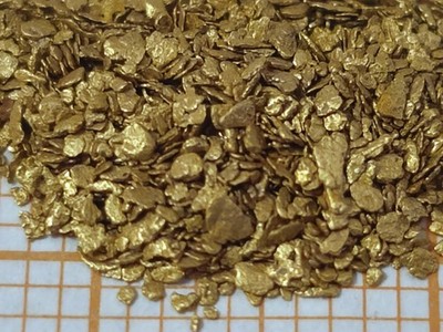Echtes Bayerwald Gold, Naturgold, Sammlergold, Waschgold, Goldnugget