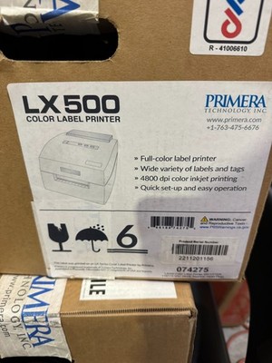 Primera LX 500 Color Label Printer. Unopened Box.