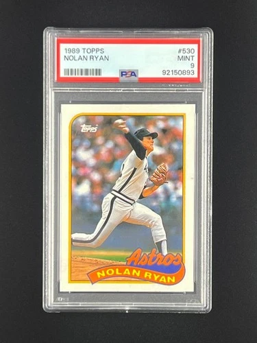 1989 Topps NOLAN RYAN #530 PSA 9