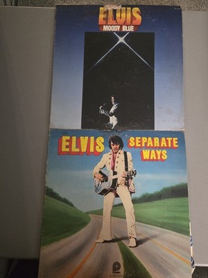 Elvis Presley Separate Ways And Moody Blues Camden Records  UK 12  Vinyl LP RCA 