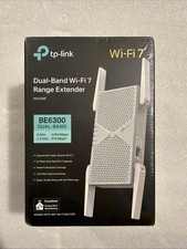 TP-Link BE6300 Wi-Fi 7 Range Extender RE403BE w/ 2.5G Port  6.3 Gbps Dual-Band