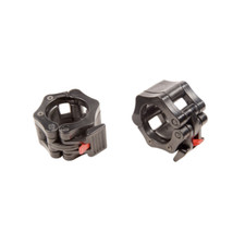 Olympic Barbell Collars Pair 2" Quick Release Locking Bar Clips for Gym Training