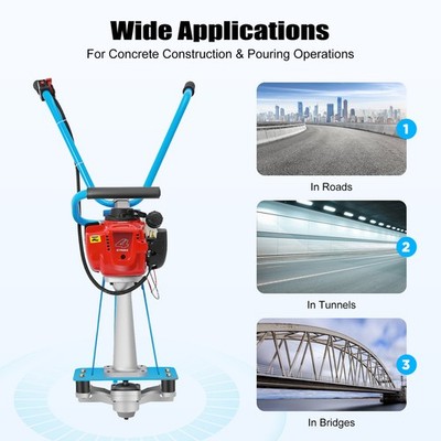 4 Stroke Concrete Vibrating Professional Easy Screed Tamp Beam Cement Finisher | eBay 4 Stroke Concrete Vibrating Professional Easy Screed Tamp Beam Cement Finisher | eBay