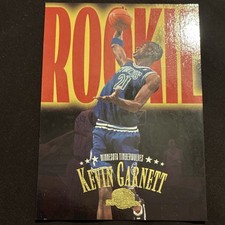 SkyBox 1995-96 Skybox Premium Kevin Garnett Rookie Roadmap #233 Timberwolves