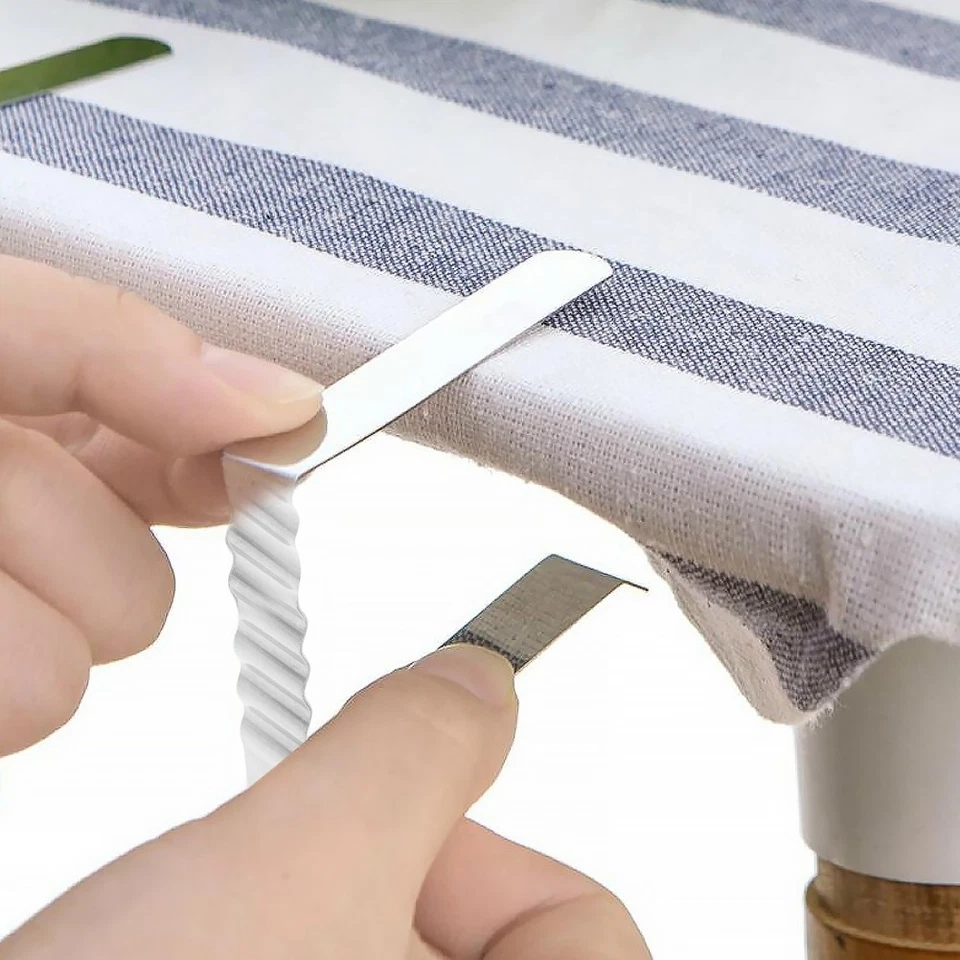 12 Pcs Attache Nappe De Table Exterieur Pinces Pour Nappes Jardin - Photo 3/4