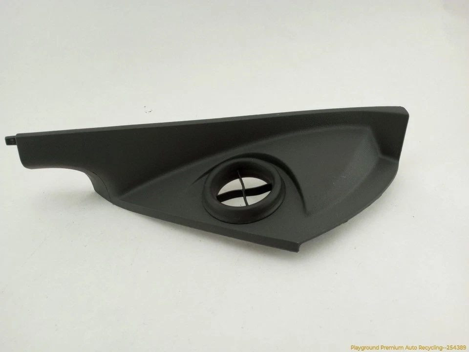 Par de molduras de extremo de tablero izquierdo y derecho Volvo C30 negras para 2007-2013 07 Foto 3 de 4