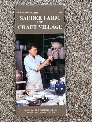 SAUDER FARM and CRAFT VILLAGE, ARCHBOLD OHIO, 1988