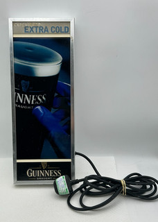 Guinness "Experience Extra Cold" illuminated Advertising Lightbox Works AC16