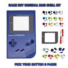 Nintendo Game Boy Original DMG Replacement Housing Shell Kit BLUE