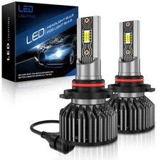 9006 HB4 LED Headlights Low Beam Bulb 36000LM Bright 6000K White Light Pack of 2