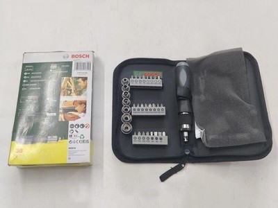 Original Bosch Standard Schraubendreher Set Grün & Schwarz 38tlg.