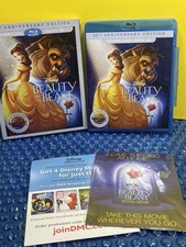 Beauty and the Beast: 25th Anniversary Blu-Ray  DVD  Digital HD - Used