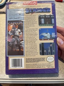 Strider Capcom NES In Mint Condition ! With Original Target Sticker Price !