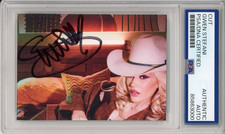 Gwen Stefani Bouquet Album SIGNED Cover Card Autograph PSA DNA COA No Doubt Auto