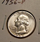 1956-P WASHINGTON QUARTER SUPERIOR BU COIN!!
