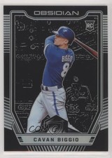 2019 Panini Chronicles Obsidian Cavan Biggio #46 Rookie RC ut4