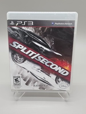 Split/Second PS3 PlayStation 3 Complete w/ Manual Tested Working Disney