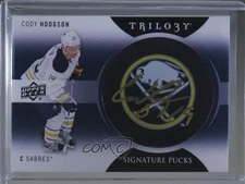2013-14 Upper Deck Trilogy Signature Pucks Cody Hodgson #SP-CH Auto l7u