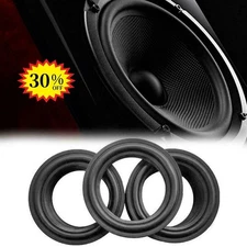 9.8cm-24.8cm Speaker Surround Rubber Woofer Edge Repair |NEW Protect Foam C4F9