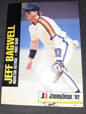 1992 Jimmy Dean - Jeff Bagwell #3 of 18 jimmy dean