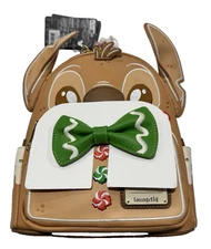 Loungefly Disney Lilo & Stitch Gingerbread Stitch Mini Backpack WDBK3773 NWT