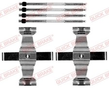 QUICK BRAKE Zubehörsatz Scheibenbremsbelag 109-0109 für G30 F90 X5 BMW 5er G31