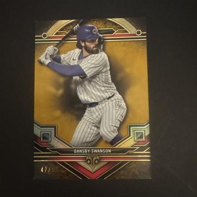 2024 Topps Triple Threads - Dansby Swanson #65 Gold /99