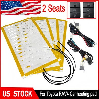 #ad #ad Cushion Heater Pad Switch Kit Fit For 2 Seats For 2011 2023 Toyota Tacoma USA $76.00