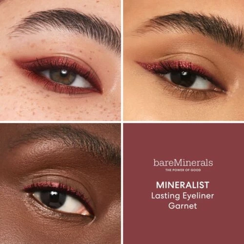 BareMinerals Mineralist Eyeliner Matte Finish Waterproof Vegan Garnet 0.012 Oz - Image 3 of 4