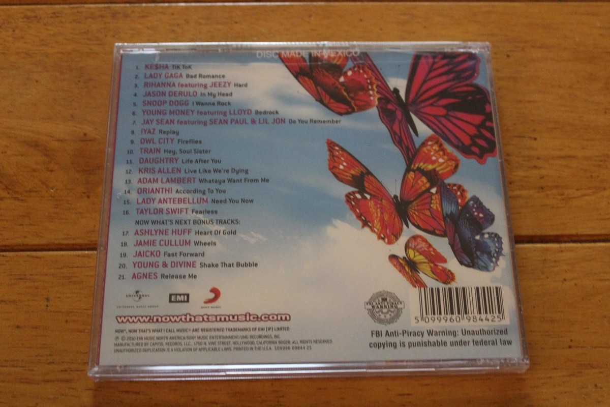 Va CD Now That's What I Call Music 33 2010 Pop R&B Dance Album NEW