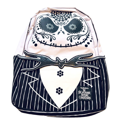 Loungefly Disney Jack Skellington Face Nightmare Before Christmas Backpack NEW
