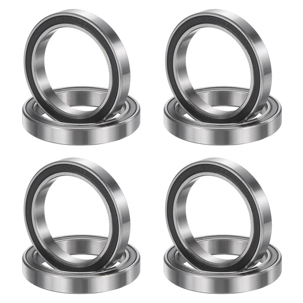 8 StüCk Rillenkugellager 35X47X7Mm 6807 2RS Schwarz-image